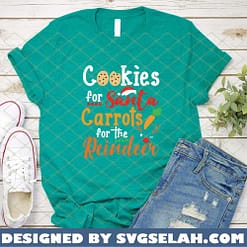 Cookies For Santa And Carrots For The Reindeer SVG PNG DXF EPS 1