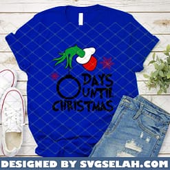 Days Until Christmas SVG PNG DXF EPS Countdown To Xmas SVG PNG DXF EPS 1