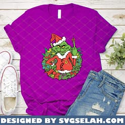 Grinch Flipping The Bird SVG PNG DXF EPS Grinch Christmas SVG PNG DXF EPS 2