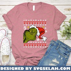 Grinch Ugly Christmas SVG PNG DXF EPS 3