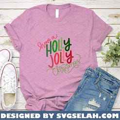 Have A Holly Jolly Christmas SVG PNG DXF EPS 1