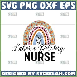 labor and delivery nurse svg