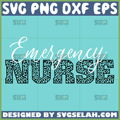 emergency nurse svg