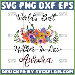 worlds best mother in law svg diy birthday gift for mother in law