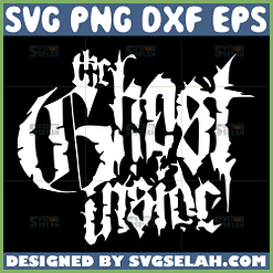 the ghost inside halloween svg