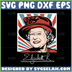 rip queen elizabeth ii svg queen of england vintage svg