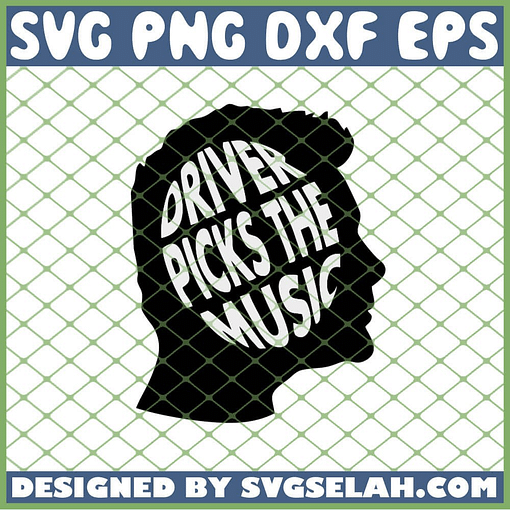 Driver Picks The Music Head Supernatural Quotes SVG PNG DXF EPS 1