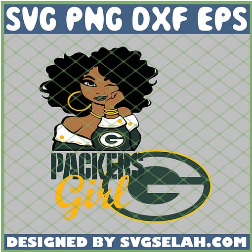 Green Bay Packers Girl SVG PNG DXF EPS 1