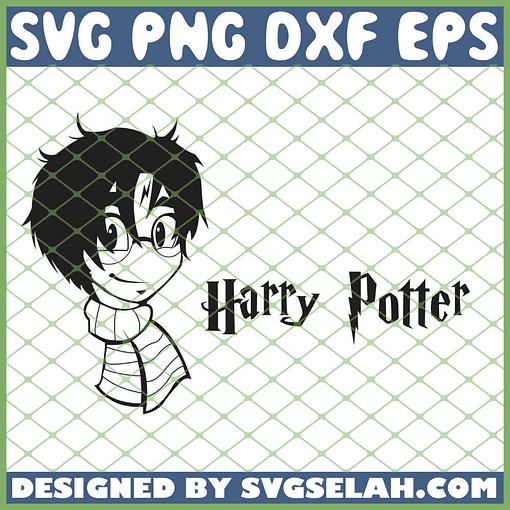 Harry Potter Chibi SVG PNG DXF EPS 1
