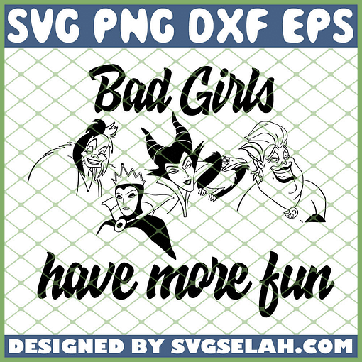 Hocus Pocus Bad Girls Have More Fun 1 SVG PNG DXF EPS 1