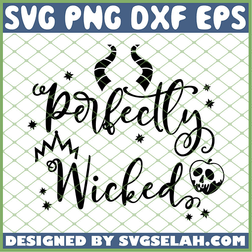 Hocus Pocus Perfectly Wicked SVG PNG DXF EPS 1