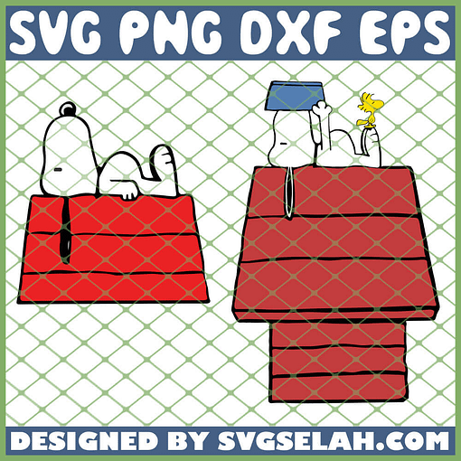 Snoopy House SVG PNG DXF EPS 1