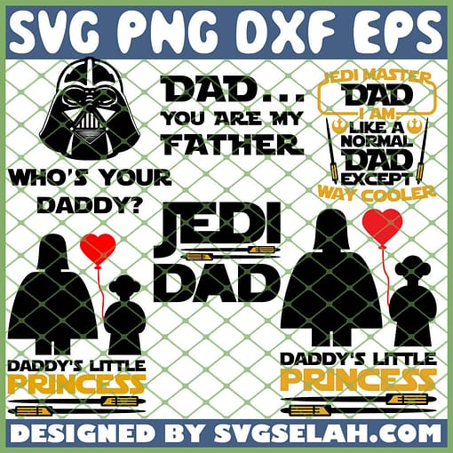 Star War Dad SVG PNG DXF EPS 1