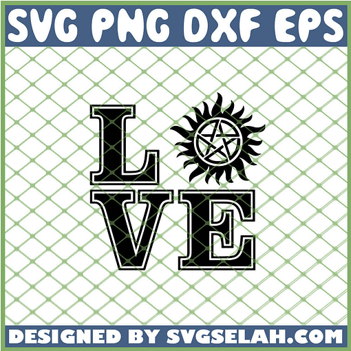 Supernatural Love SVG PNG DXF EPS 1