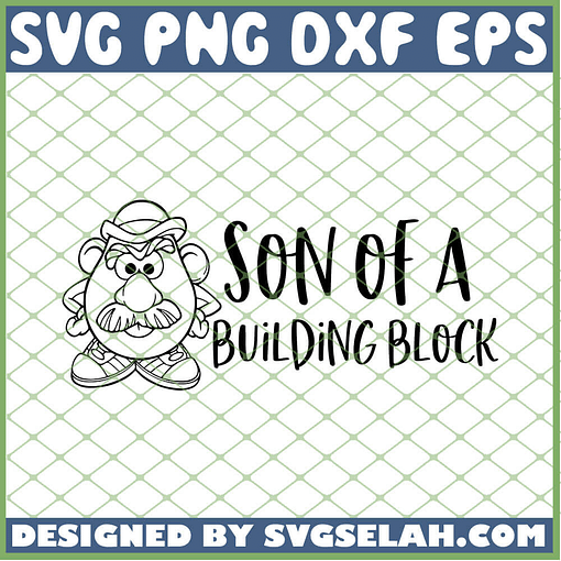 Toy Story Son Of A Building Block SVG PNG DXF EPS 1