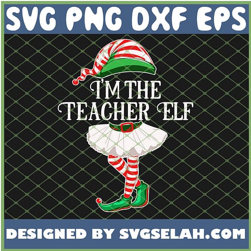 Im The Teacher Female Elf SVG PNG DXF EPS 1