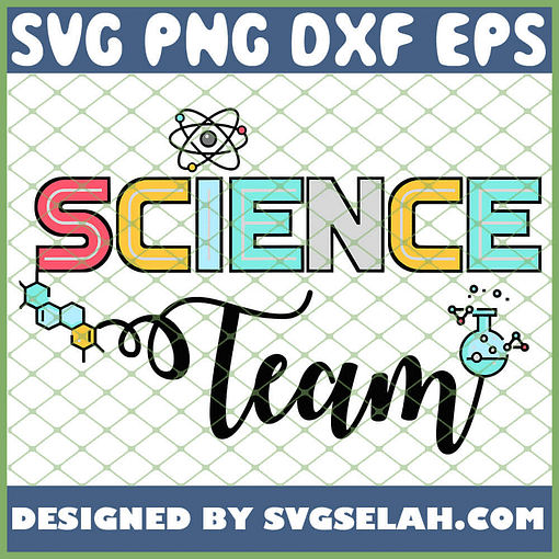 Science Team SVG PNG DXF EPS 1