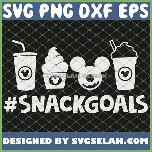 Disney Snack Goals SVG PNG DXF EPS 1