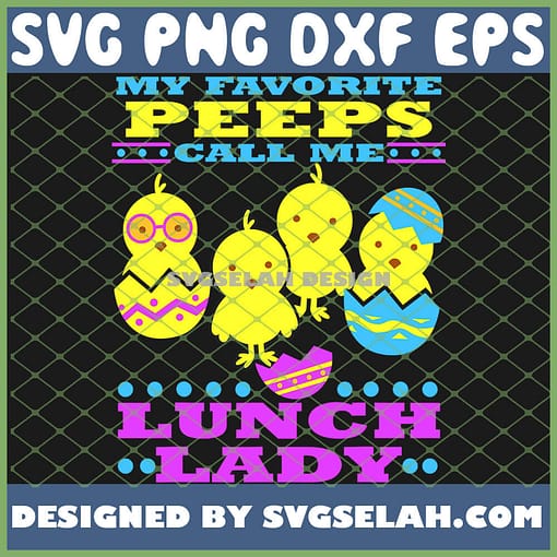 Easter Lunch Lady School Cute Cafeteria Worker SVG PNG DXF EPS 1