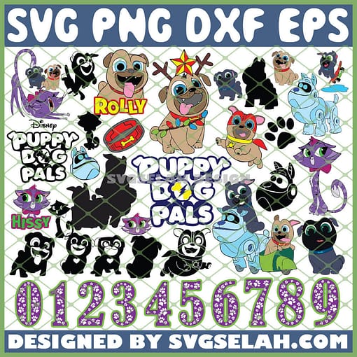 Puppy Dog Pals SVG Bundle SVG PNG DXF EPS 1