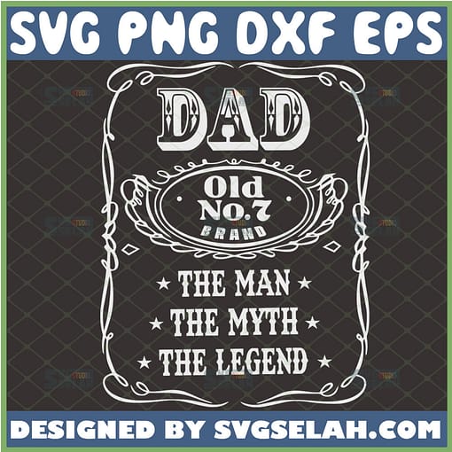 jack daniels fathers day svg the man the myth the whiskey legend 1 