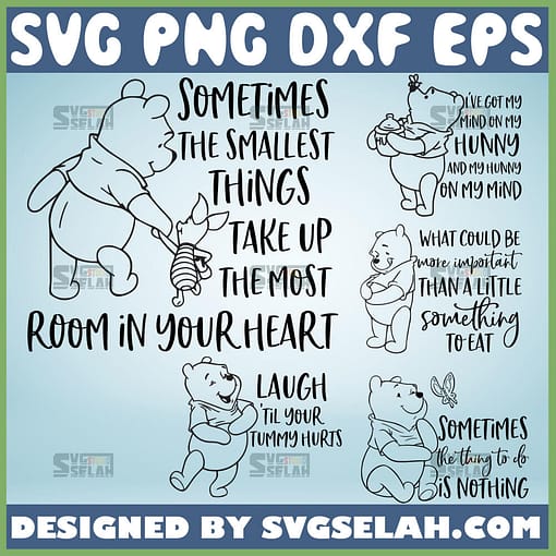 winnie the pooh quotes svg