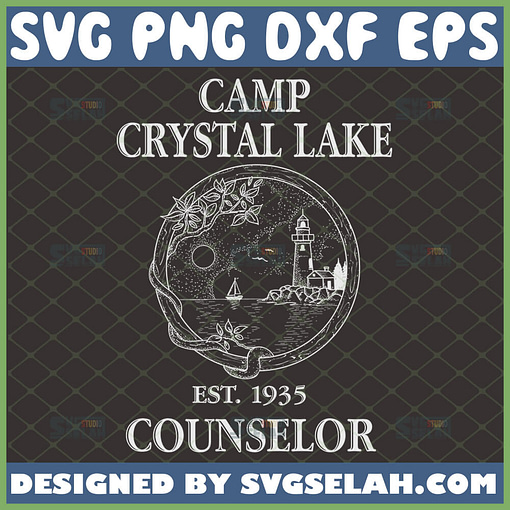 camp crystal lake counselor svg jason voorhees friday the 13th camp no be bo sco inspired