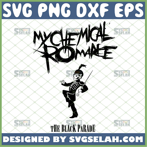 My Chemical Romance SVG - The Black Parade Gerard Way Inspired