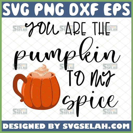you are the pumpkin to my spice svg 1