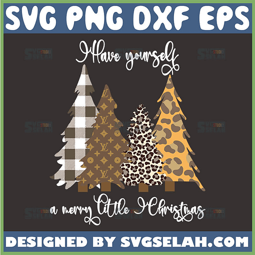 have yourself a merry little christmas svg