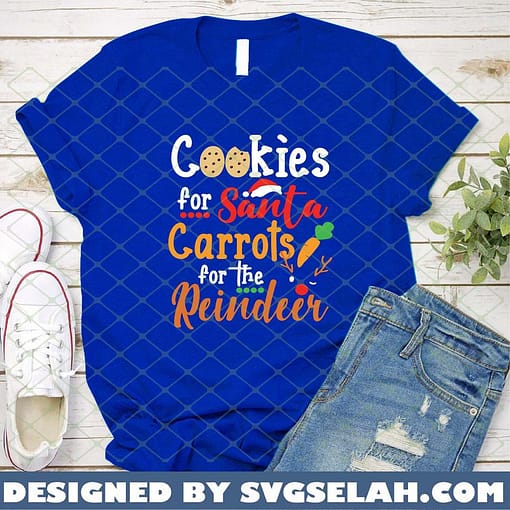 Cookies For Santa And Carrots For The Reindeer SVG PNG DXF EPS 3