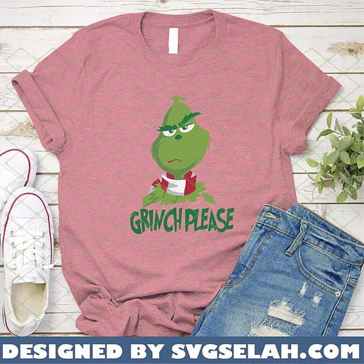 Grinch Please SVG PNG DXF EPS 2