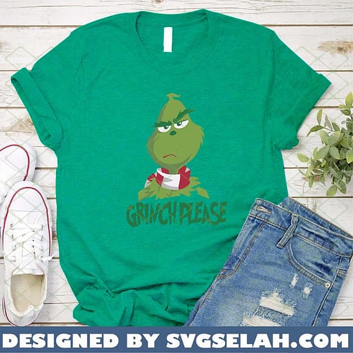 Grinch Please SVG PNG DXF EPS 3