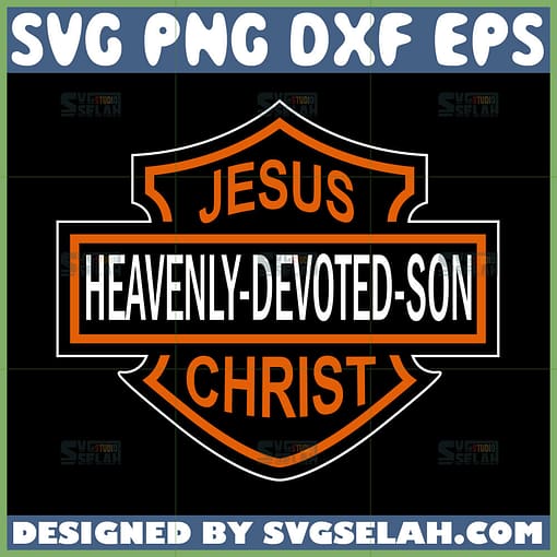 jesus heavenly devoted son christ svg