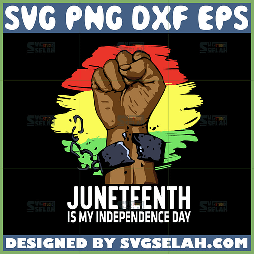 juneteenth is my independence day svg blm svg