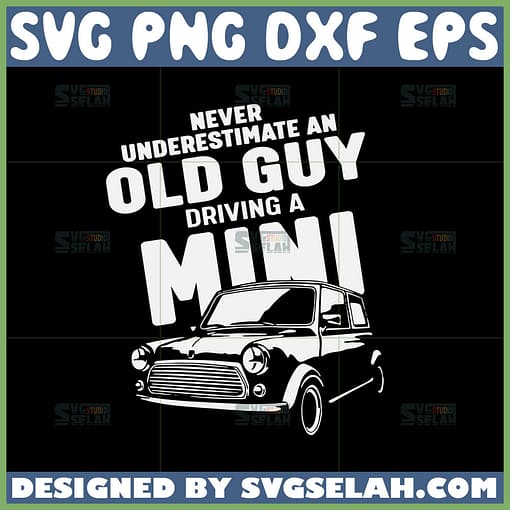 never underestimate old guy driving a mini svg