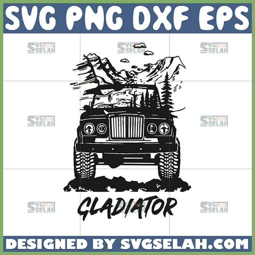 jeep gladiator svg