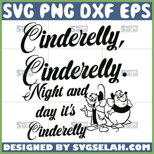 jaq and gus outline quotes svg cinderelly cinderelly night and day it cinderelly svg