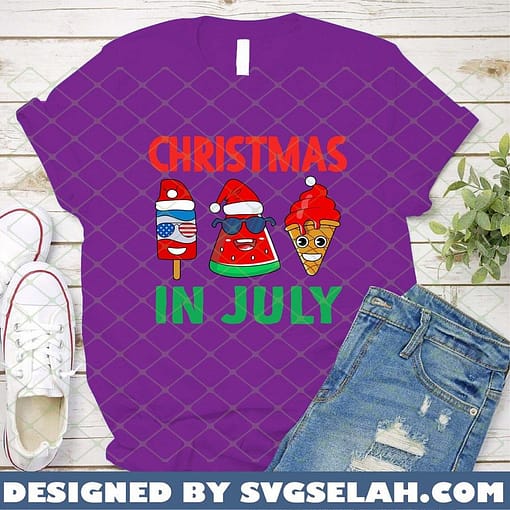 Christmas In July SVG Funny Cream Christmas SVG 2