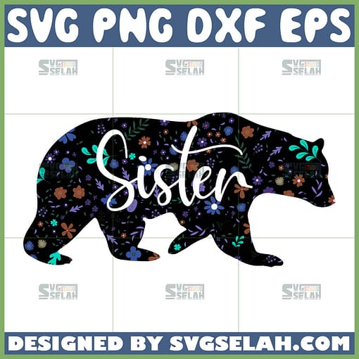 sister bear svg